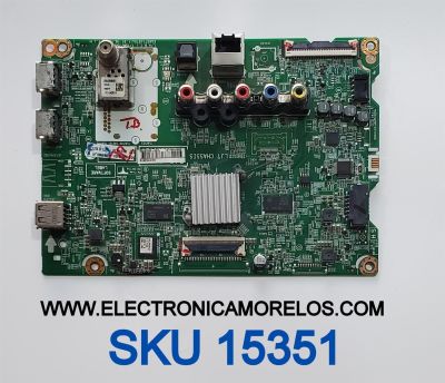 MAIN PARA TV LG ORIGINAL / NÚMERO DE PARTE EBT65037303 / EAX67148704 / 65037303 / DISPLAY ST5461B03-6 VER.2.1 / MODELO 55LJ5400-UA / 55LJ5400-UA.BWMCLJR	